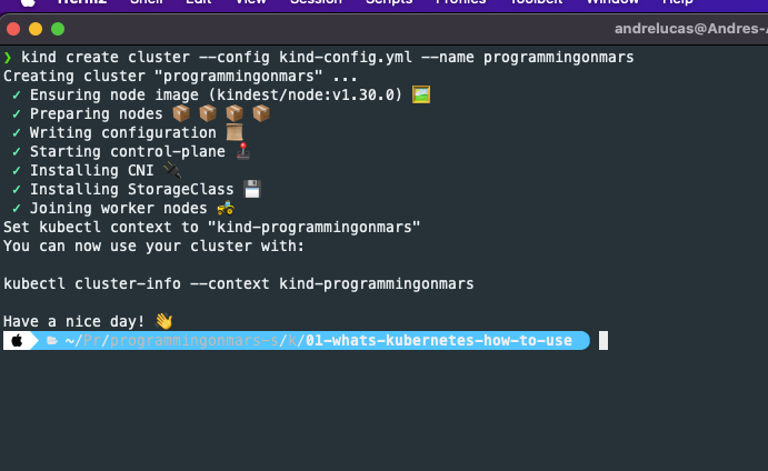 Kubernetes Cluster Creation